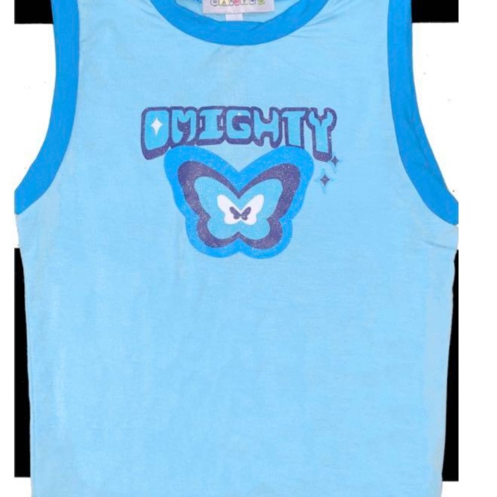 OMIGHTY Butterfly Tank Top Small